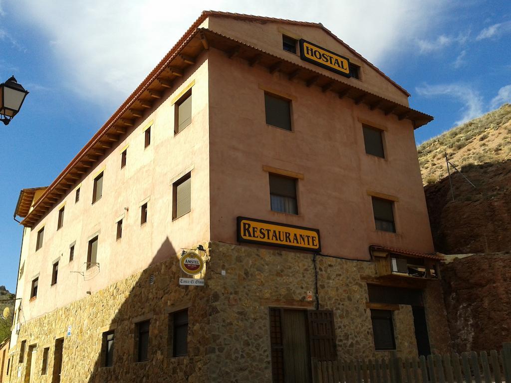 Hostal El Olmo Camarena de la Sierra Buitenkant foto